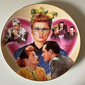 Vintage “I Love Lucy” collector plate
